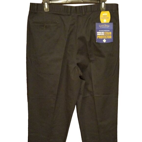 Men's Navy wrinkle free Khaki Pants size 40x29 NWT Stain Resistant - Picture 7 of 9